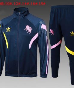 Kids Juventus Jacket + Pants Training Suit Royal 2024/25