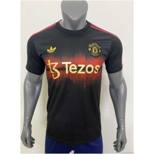 Mens Manchester United Chinese New Year Special Edition Black Jersey 2025