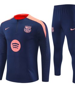 Mens Barcelona Training Suit Navy 2024/25