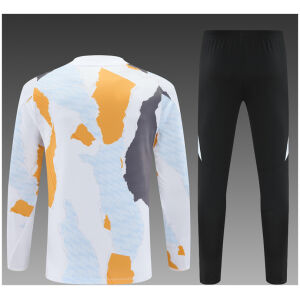 Kids Real Madrid Training Suit Camouflage White 2024/25