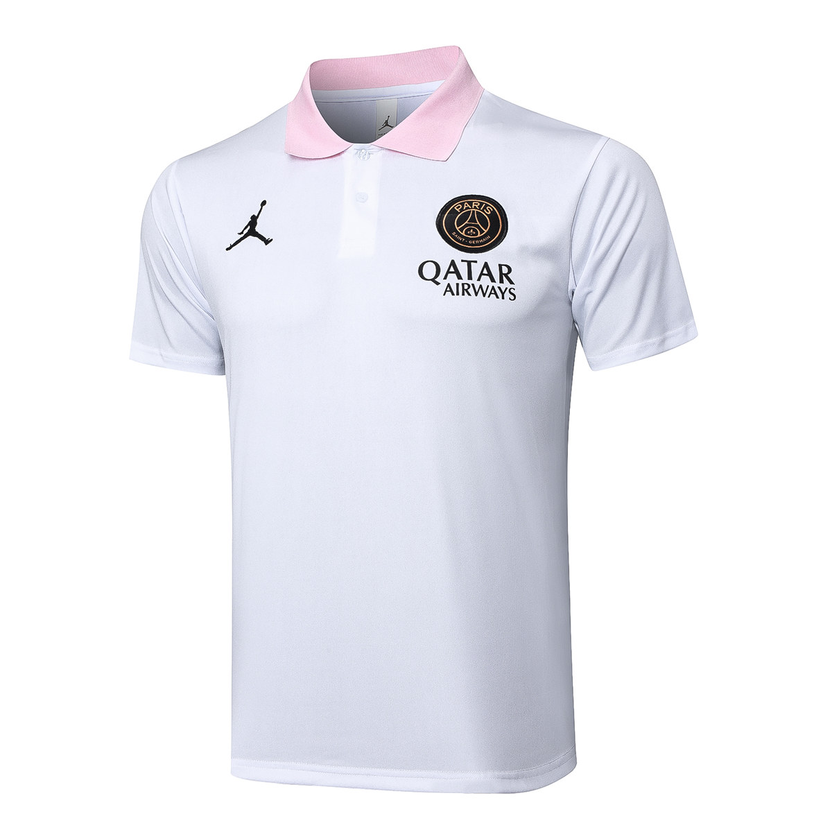 Mens PSG x Jordan Polo Shirt White 2024/25