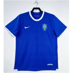 Mens Brazil Retro Away Jersey 2006