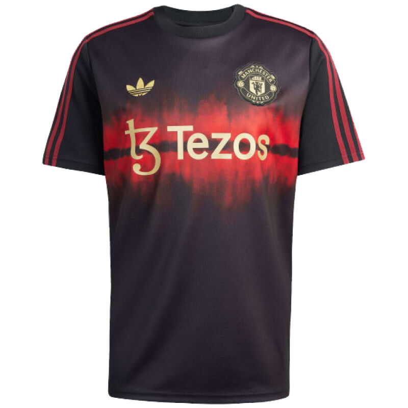 Mens Manchester United Chinese New Year Special Edition Black Jersey 2025