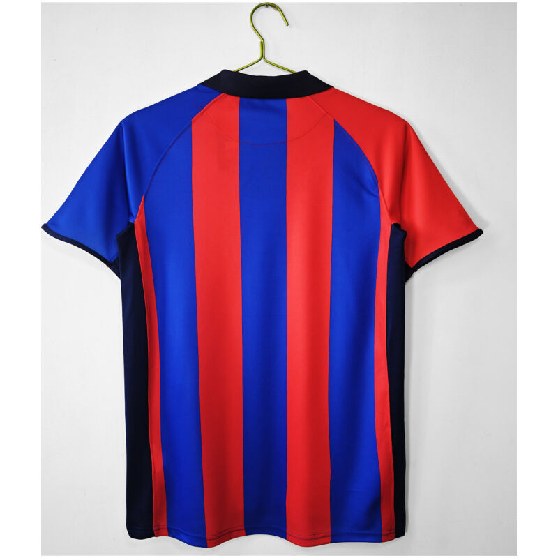 Mens Barcelona Retro Home Jersey 2001/02