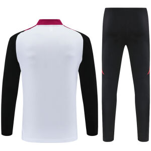 Mens Manchester United Training Suit White 2024/25