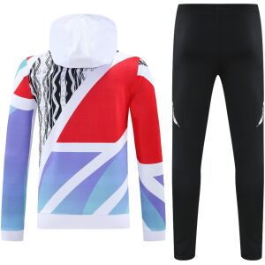 Mens Arsenal Hoodie Sweatshirt + Pants Training Suit Tri-Color 2024/25