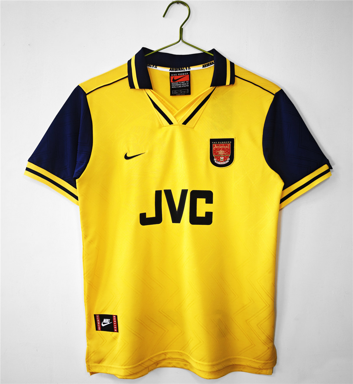 Mens Arsenal Retro Away Jersey 1996/97