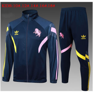 Kids Juventus Jacket + Pants Training Suit Royal 2024/25
