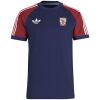 Mens Adidas Originals Arsenal Jersey 3 Stripes Pure Cotton Navy Shirt 2024/25 - Match