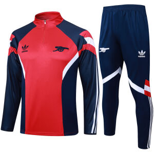 Mens Arsenal Training Suit Red II 2024/25