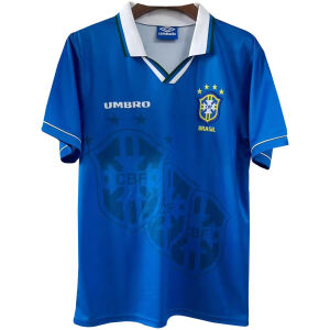 Mens Brazil Retro Away Jersey 1994
