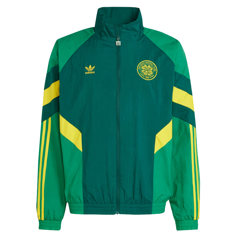 Mens Celtic FC All Weather Windrunner Jacket Green 2024/25