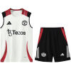 Mens Manchester United Singlet Suit White 2024/25