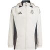 Herren Real Madrid Allwetter Windrunner Jacke Creme 2024/25