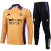 Mens Real Madrid Training Suit Yellow 2024/25
