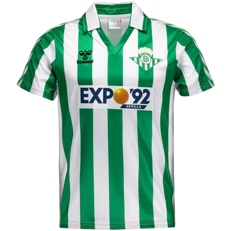 Mens Real Betis Retro Home Jersey 1988/89