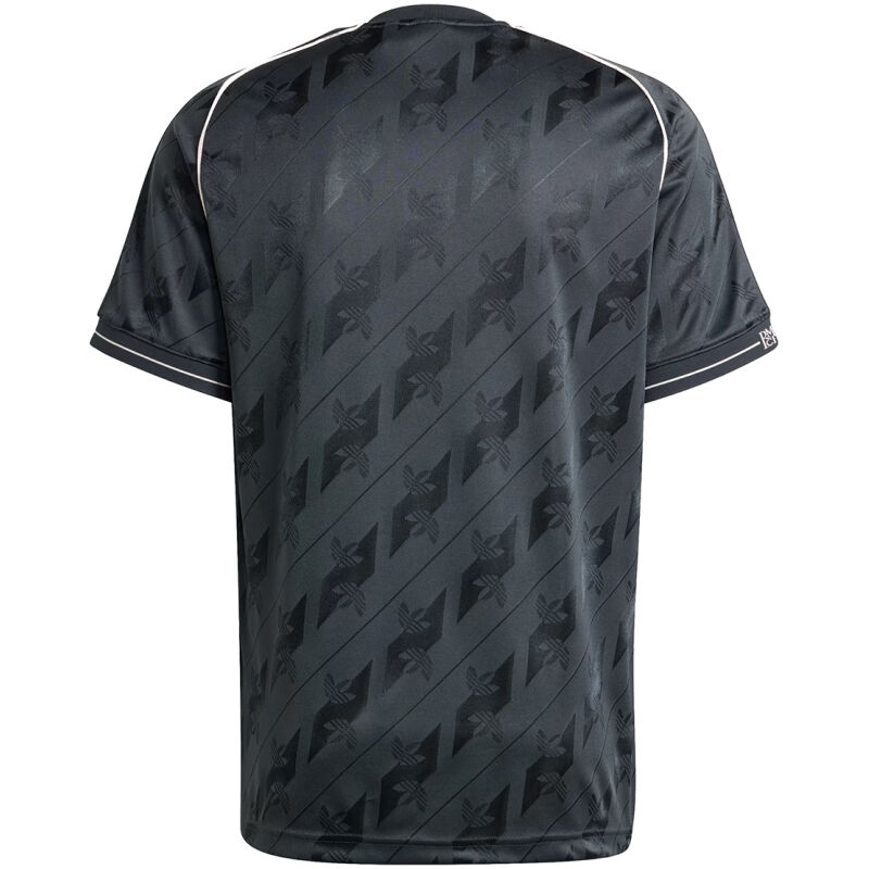 Mens Real Madrid Adicolor Classics 3-Stripes Tee Black Jersey 2024/25