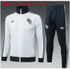 Kids Juventus Jacket + Pants Training Suit Light Grey 2024/25