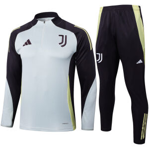 Mens Juventus Training Suit Light Grey 2024/25