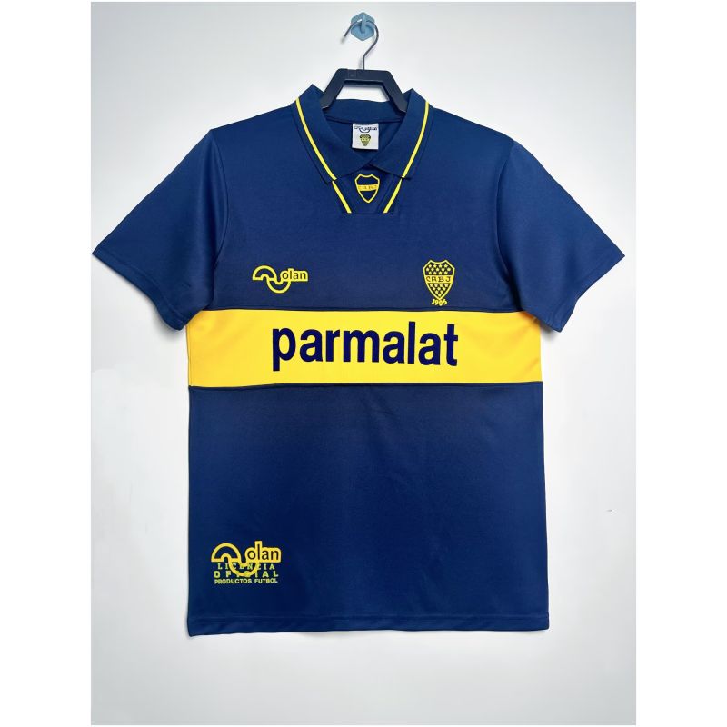 Mens Boca Juniors Retro Home Jersey 1993/95