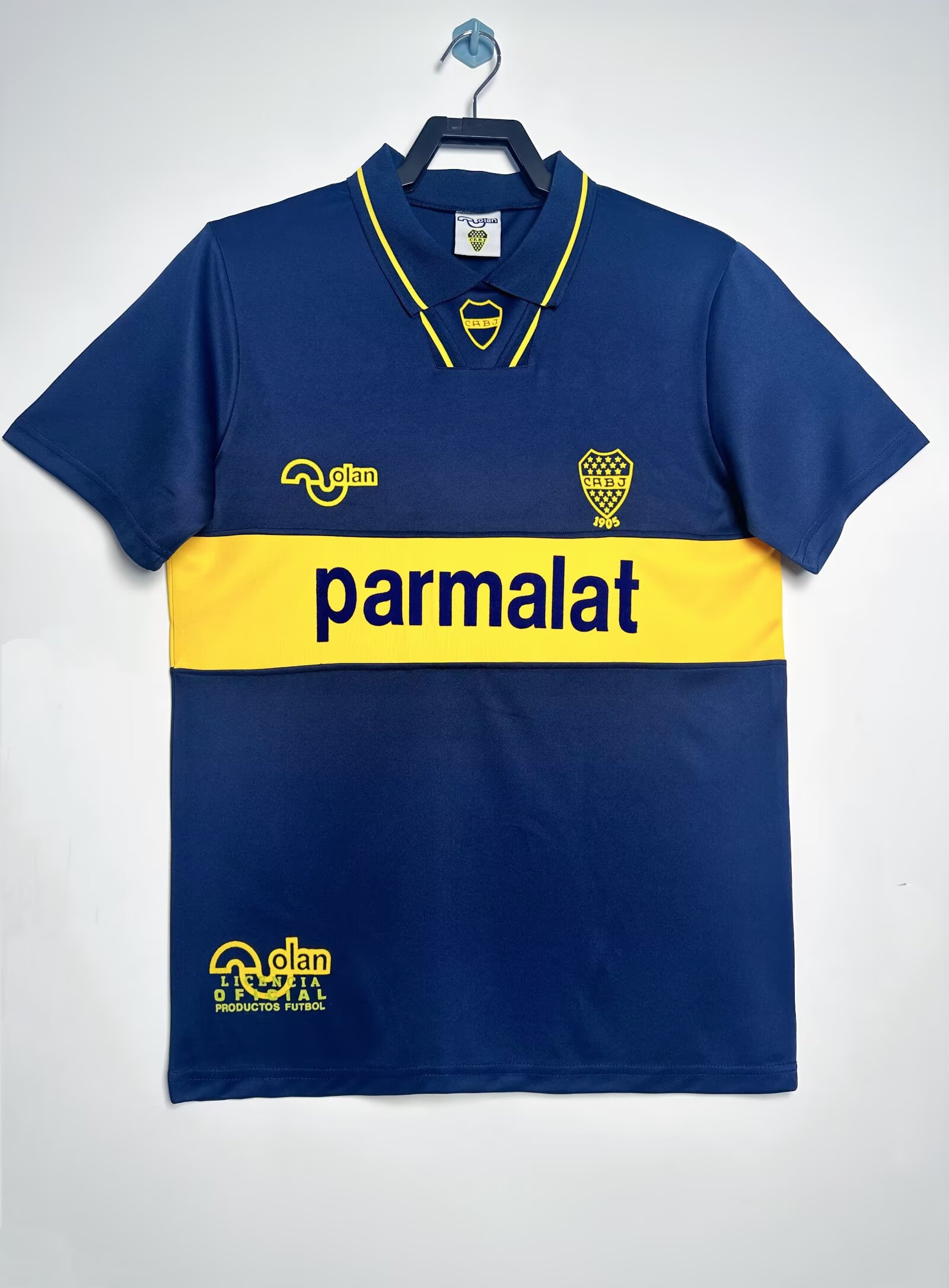 Mens Boca Juniors Retro Home Jersey 1993/95