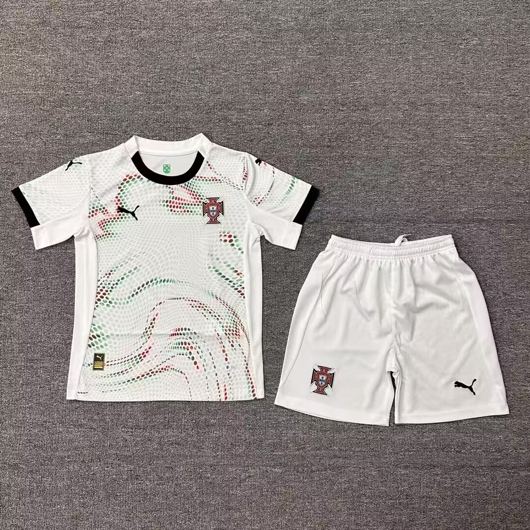 Kids Portugal Away Jersey 2025