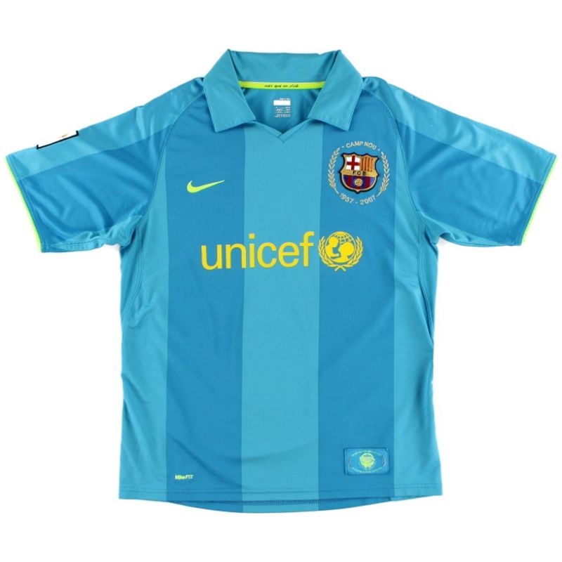 Mens Barcelona Retro Away Jersey 2007/08