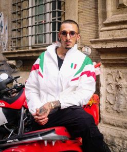 Mens Italy All Weather Windrunner Jacket Classic White 2025