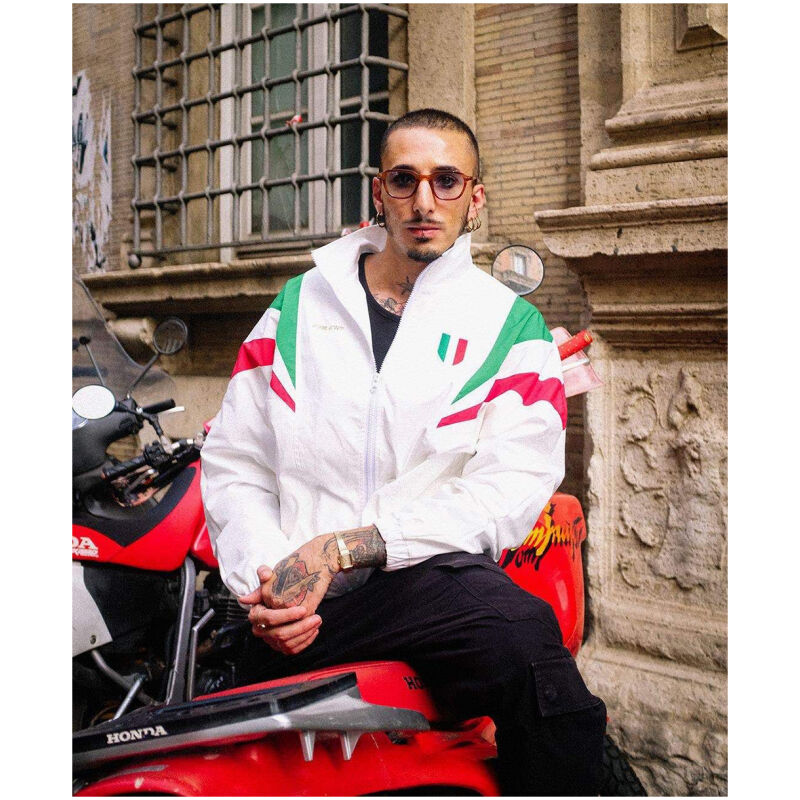 Mens Italy All Weather Windrunner Jacket Classic White 2025