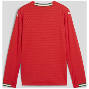 Mens Portugal Home Jersey Long Sleeve 2025