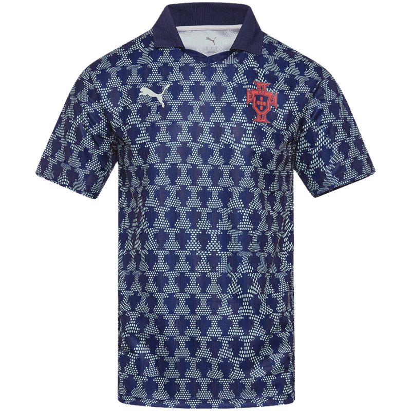 Mens Portugal Short Training Royal Jersey 2025