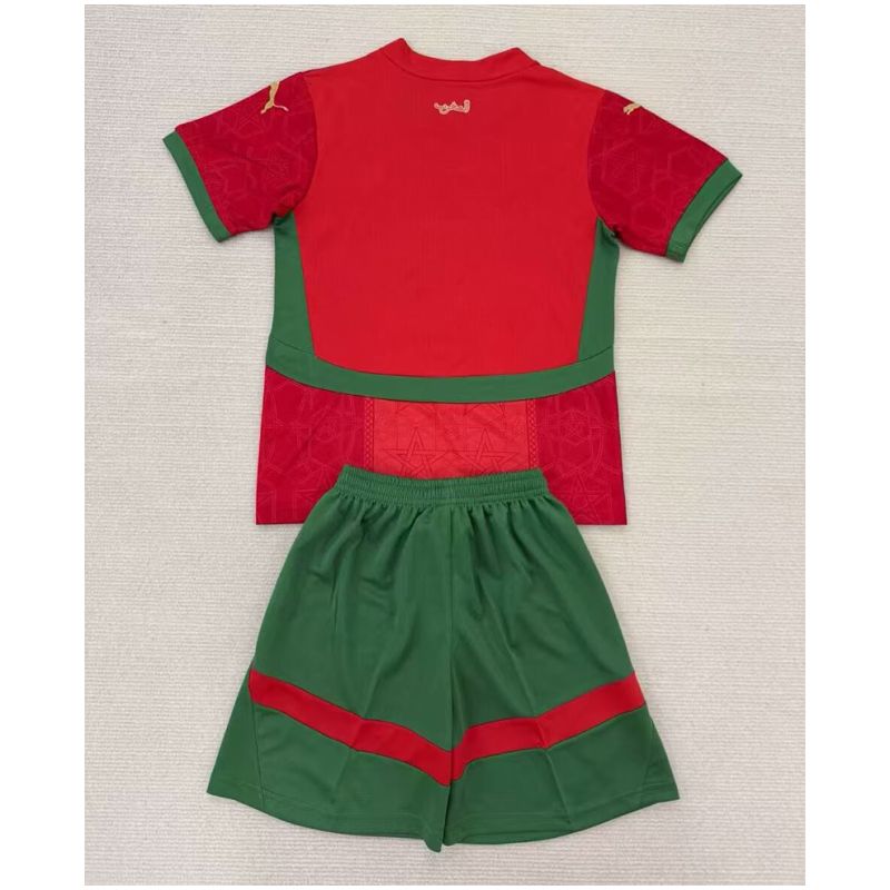 Kids Morocco Home Jersey 2025