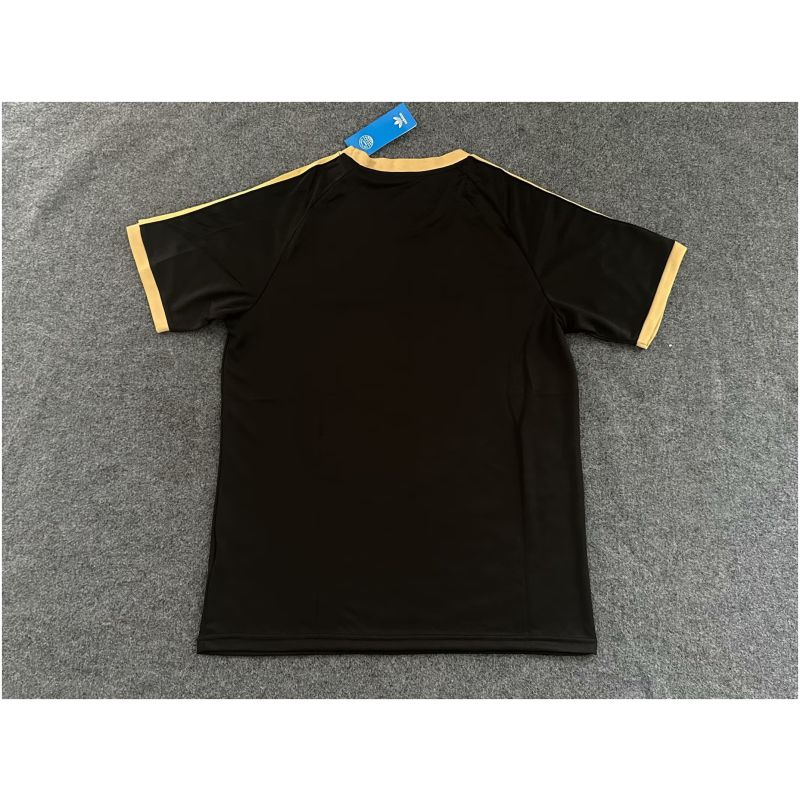 Mens Real Madrid x Jude Bellingham 3-Stripes Black T-Shirt