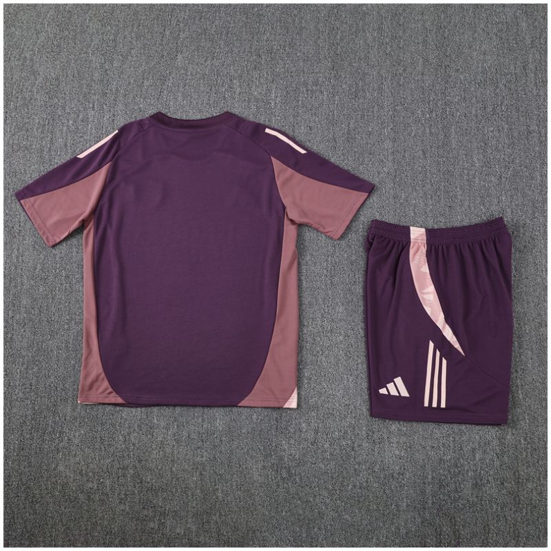 Kids Arsenal Short Training Suit Purple 2024/25