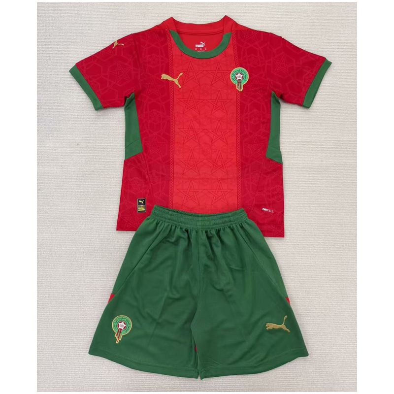 Kids Morocco Home Jersey 2025
