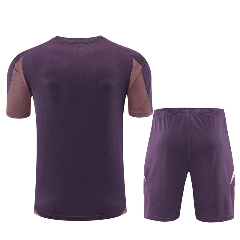 Mens Arsenal Short Training Suit Purple 2024/25