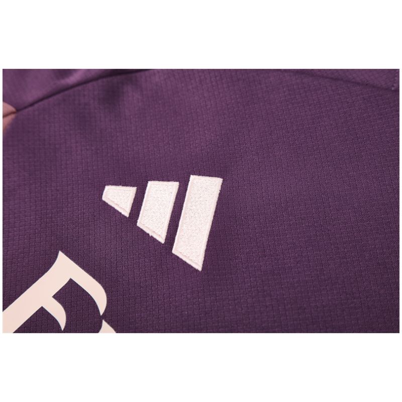 Mens Arsenal Short Training Suit Purple 2024/25