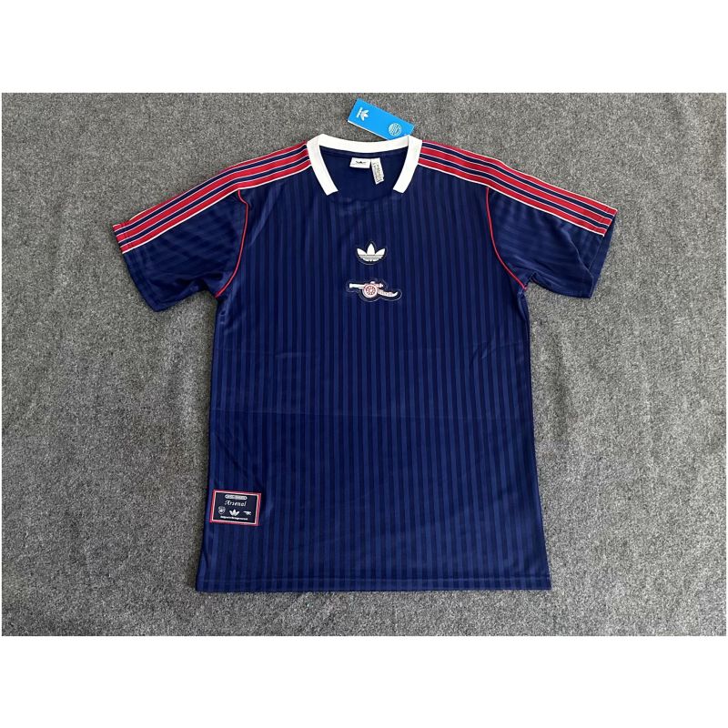 Herren Adidas Originals Arsenal Trikot Terrace Icons Navy Shirt 2024/25