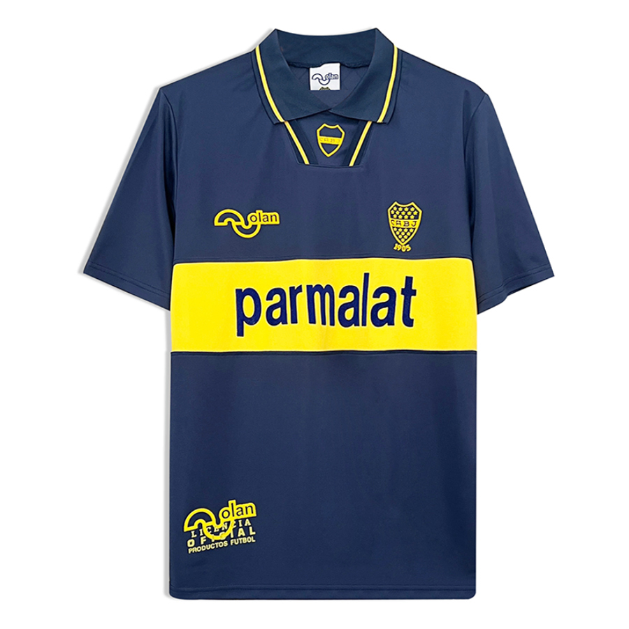 Mens Boca Juniors Retro Home Jersey 1993/95