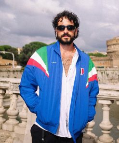 Mens Italy All Weather Windrunner Jacket Classic Blue 2025