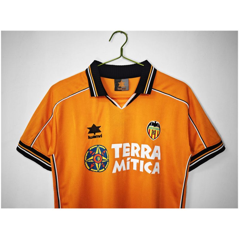 Mens Valencia Retro Home Jersey 1999/2000