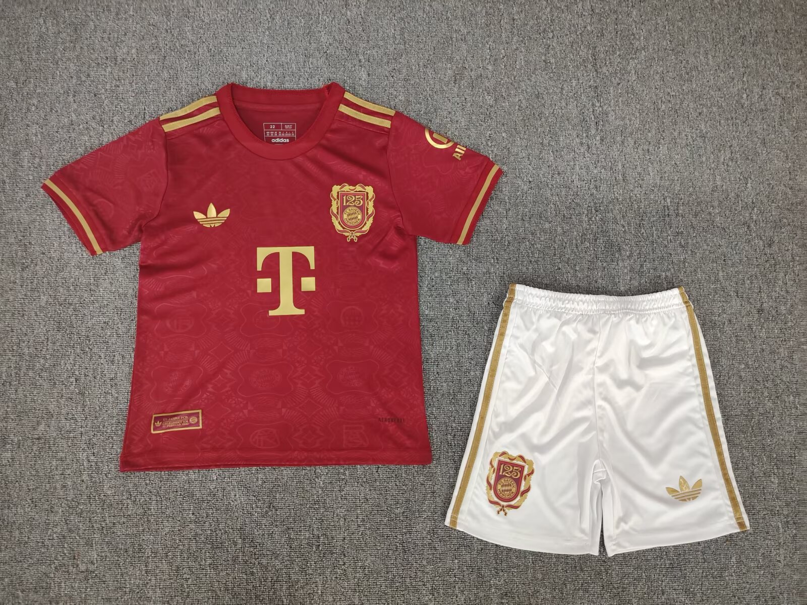 Kids Bayern Munich 125 Years Anniversary Jersey