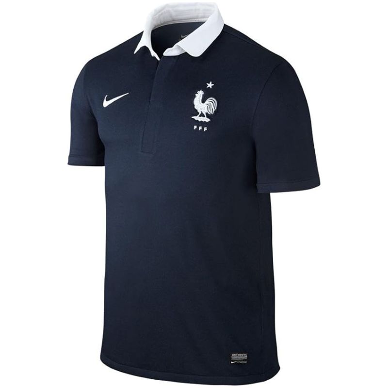Mens France Retro Home Jersey 2014