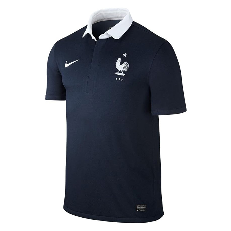 Mens France Retro Home Jersey 2014