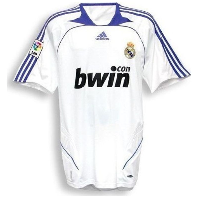 Herren Real Madrid Retro Heim Trikot 2007/08