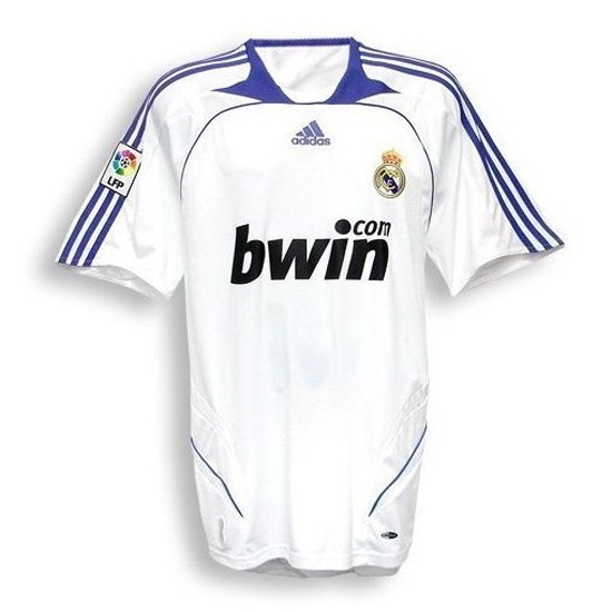 Herren Real Madrid Retro Heim Trikot 2007/08