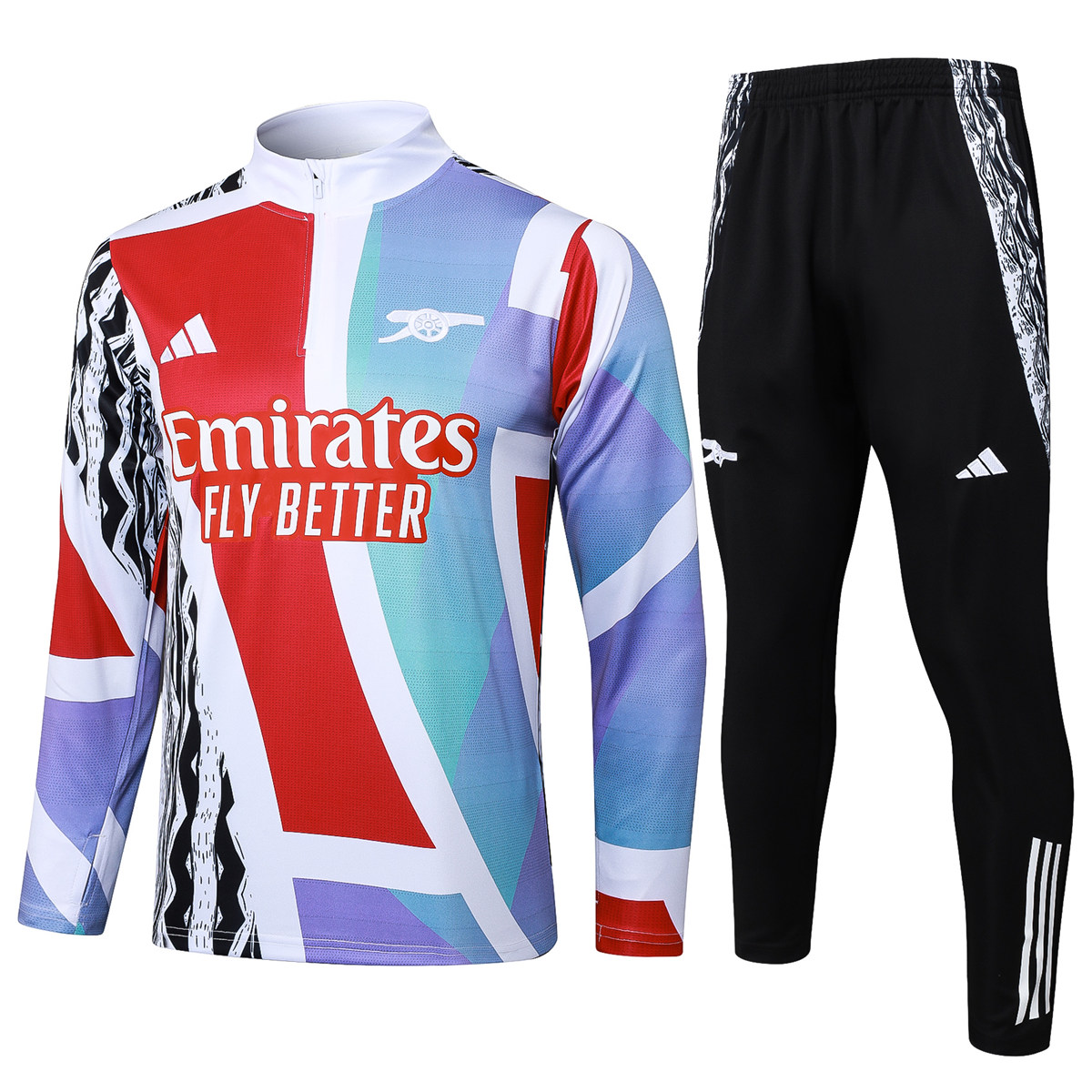 Mens Arsenal Training Suit Tri-Color 2024/25