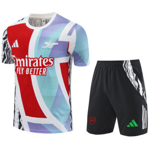 Mens Arsenal Short Training Suit Tri-Color 2024/25