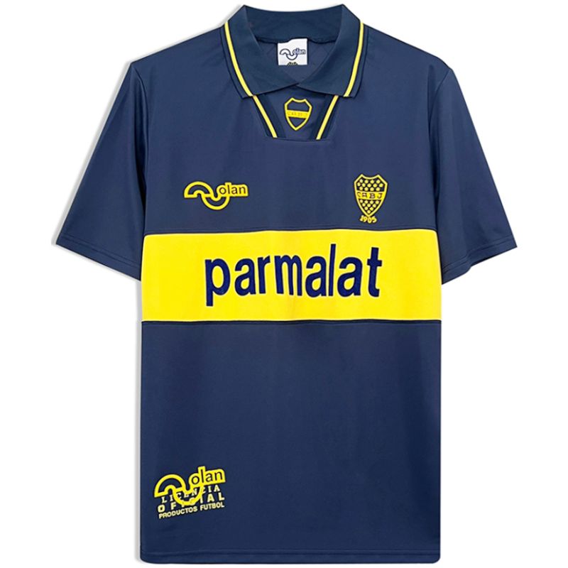 Mens Boca Juniors Retro Home Jersey 1993/95