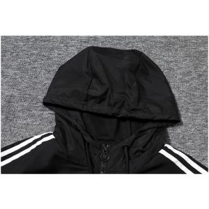 Mens Juventus All Weather Windrunner Jacket Black 2025/26